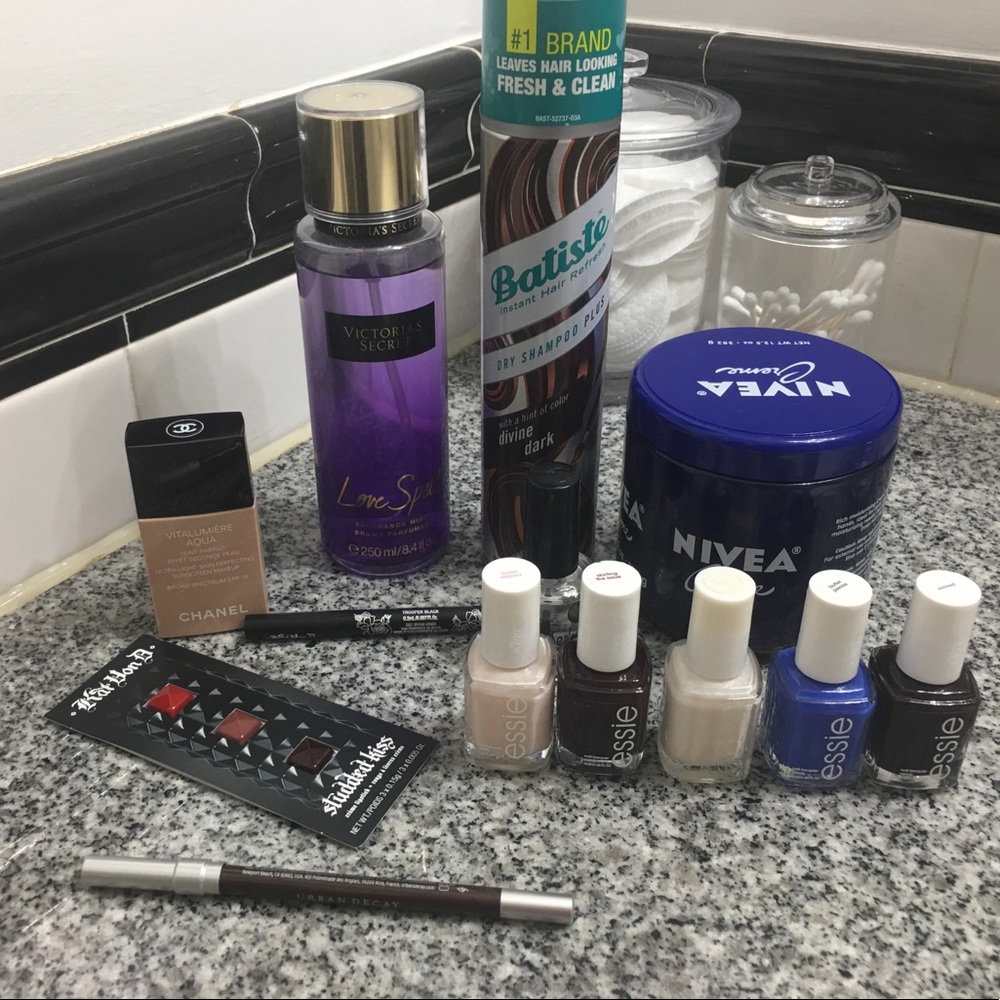 Chanel, Urban Decay, Victoria’s Secret, Makeup